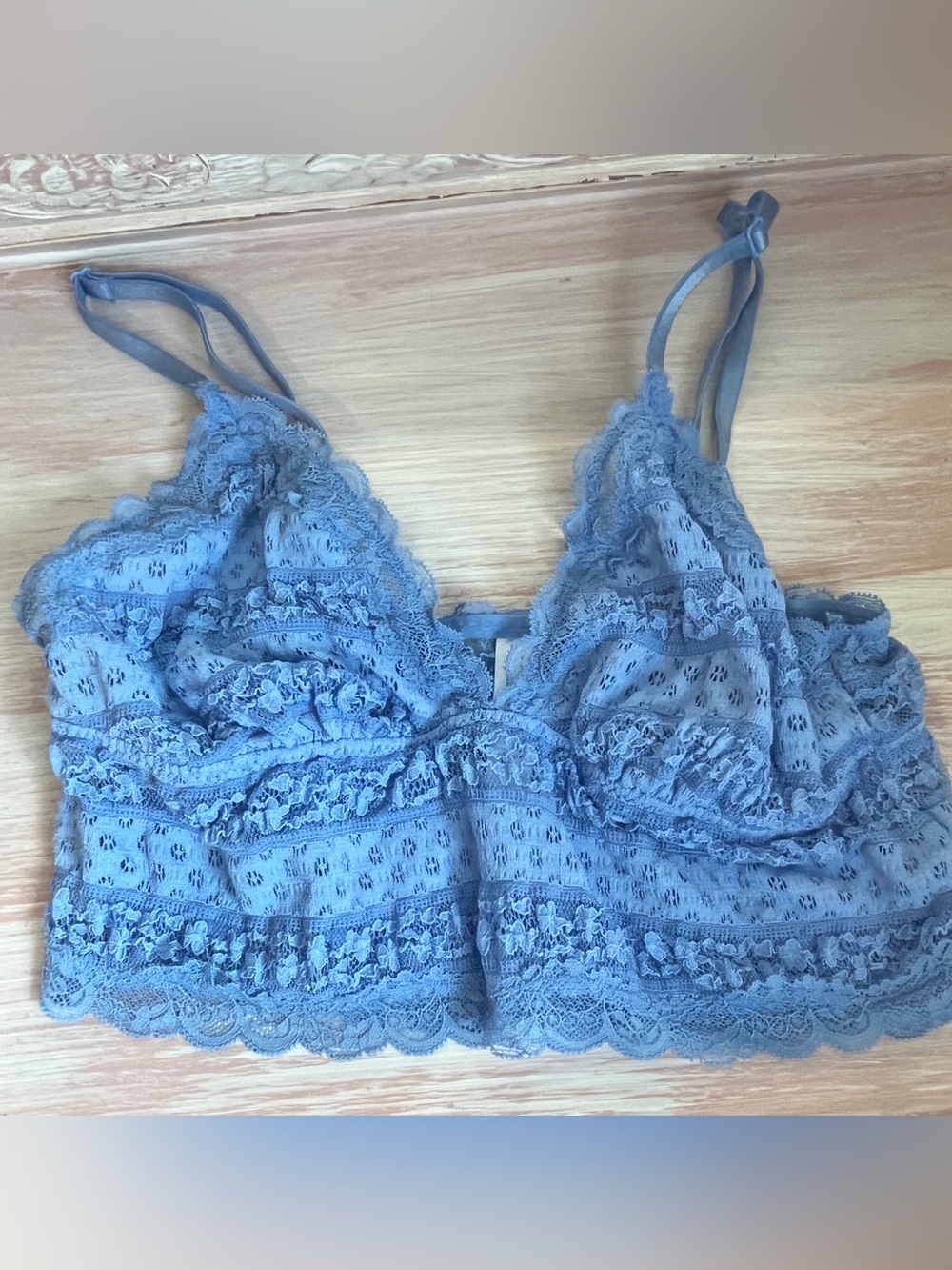 Baby Blue Lace Cami